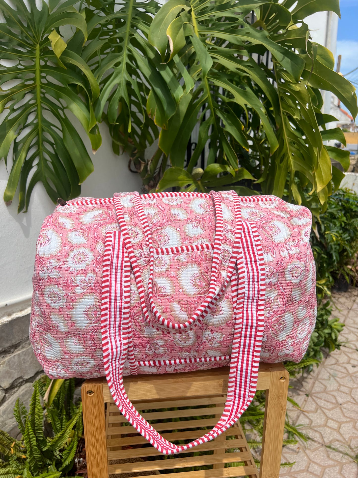 Bolso de viaje estampado