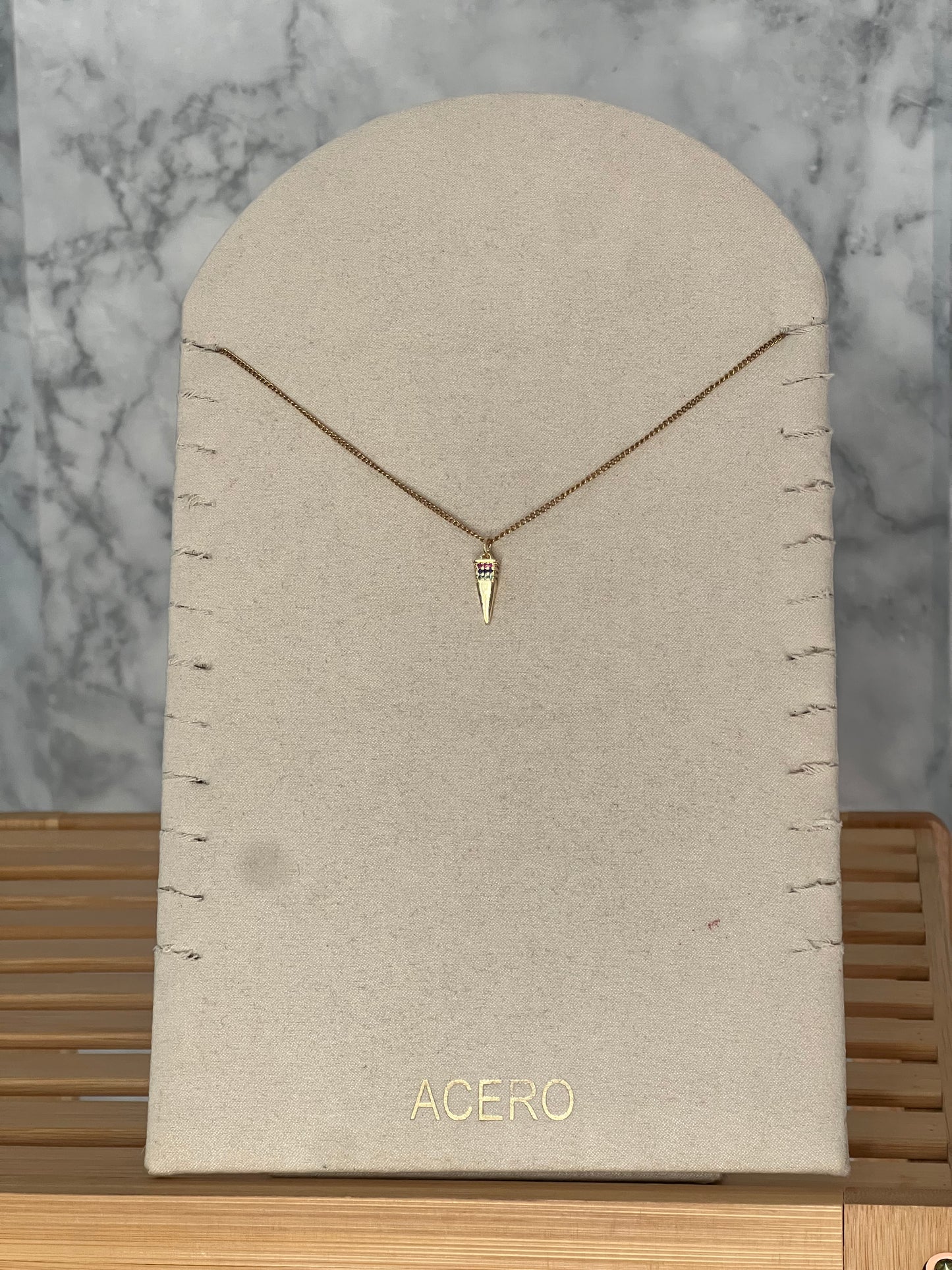 Colgante charm acero inoxidable