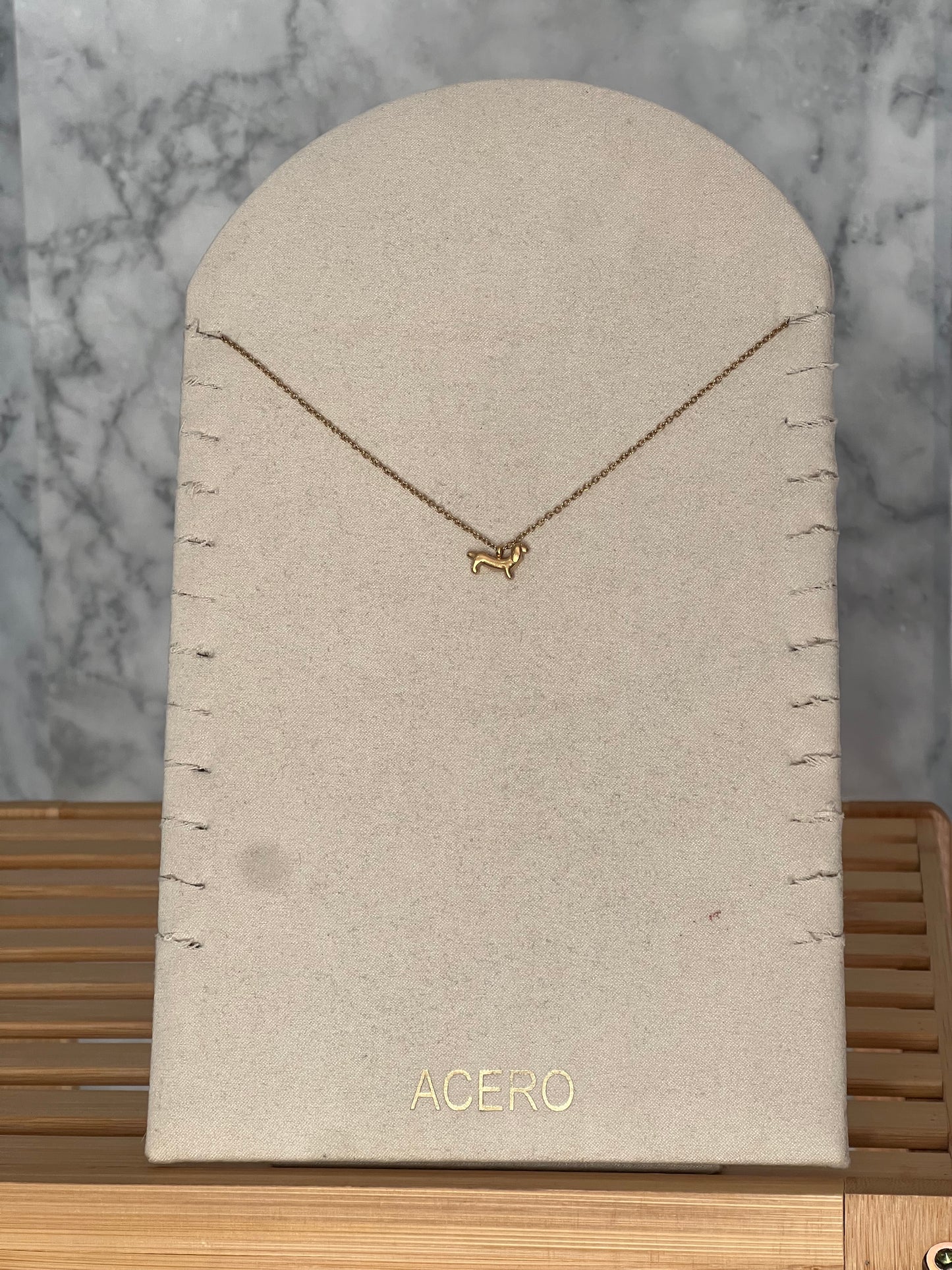 Colgante perro acero inoxidable