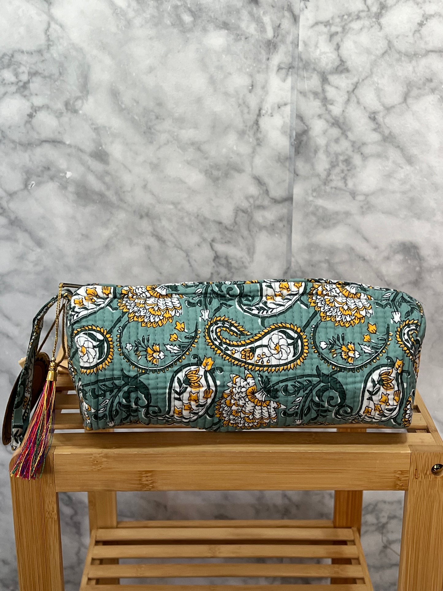 Maxi estuche acolchado estampado