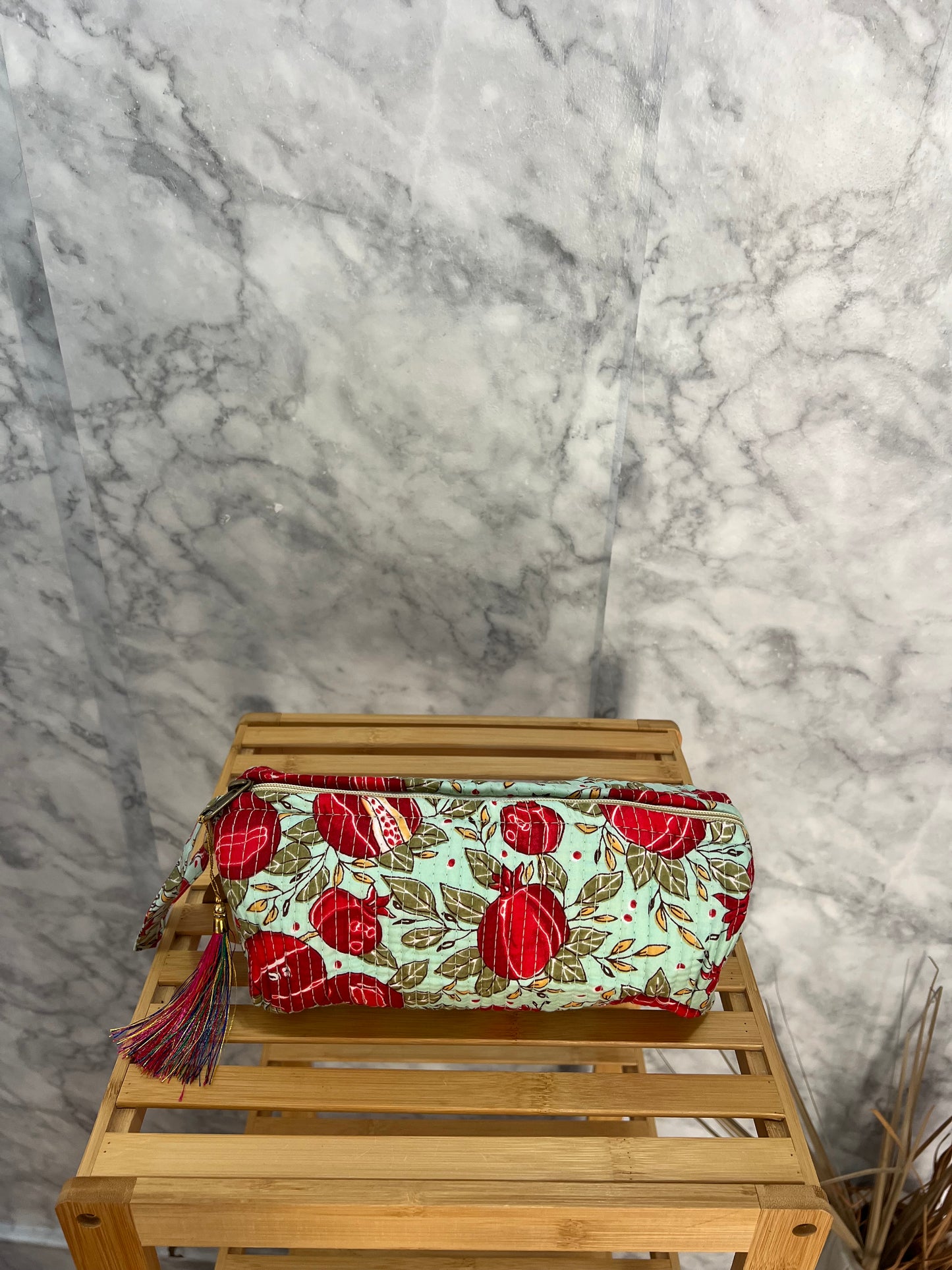 Maxi estuche acolchado estampado