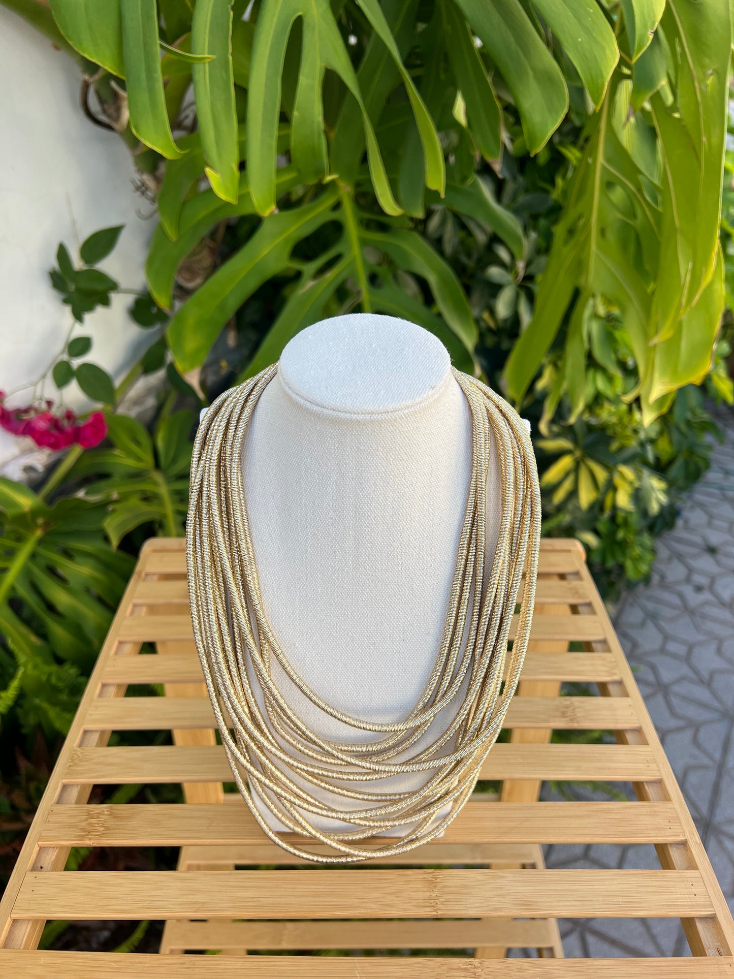 Maxi collar vueltas