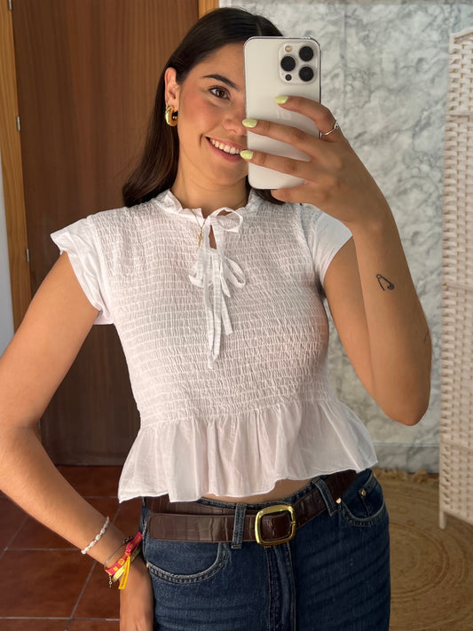 Blusa panel de abeja lazadas