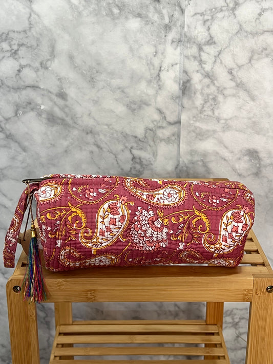 Maxi estuche acolchado estampado