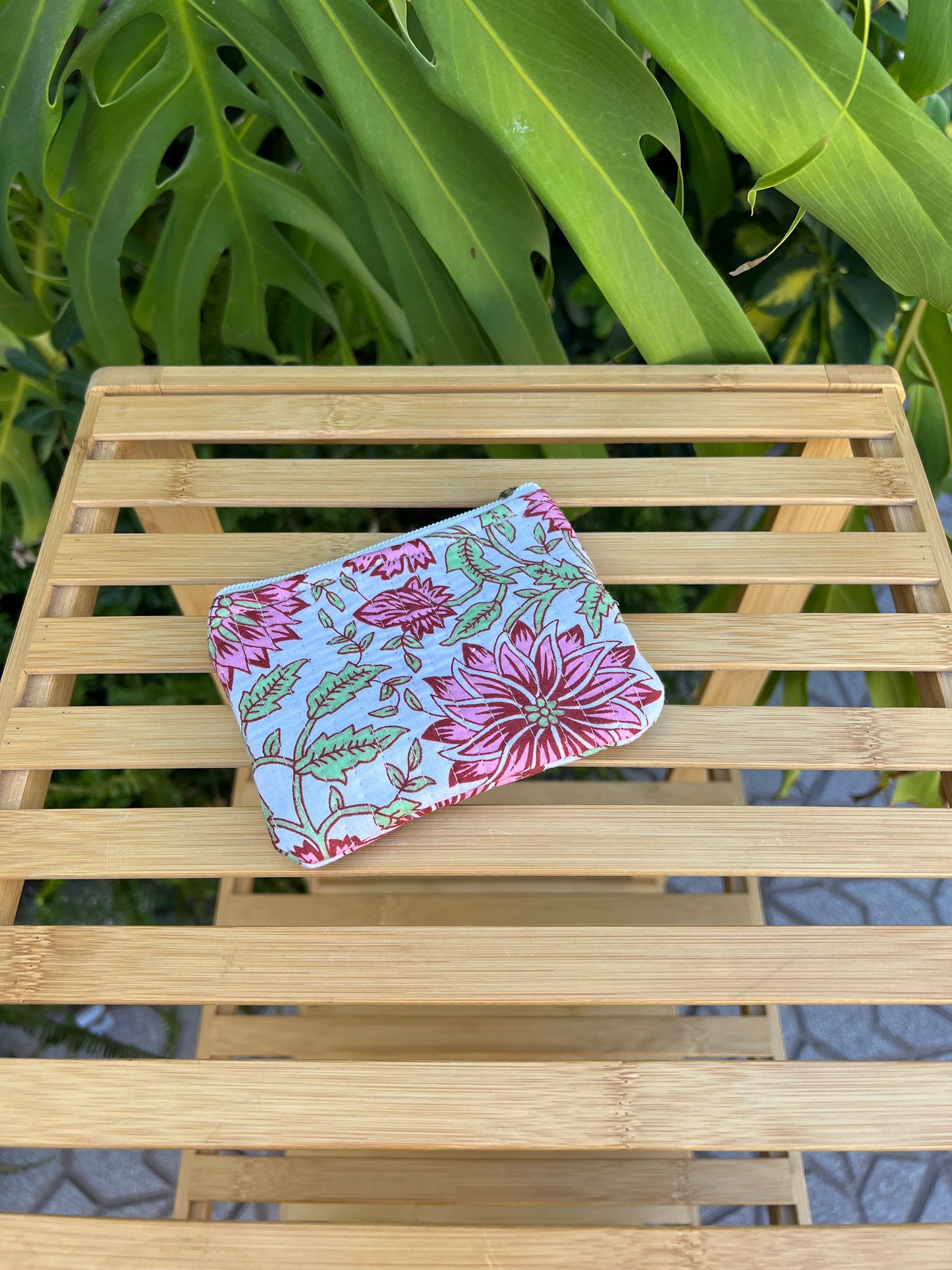 Monedero mini estampado
