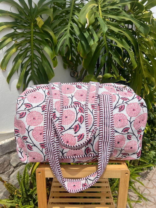 Bolso de viaje estampado
