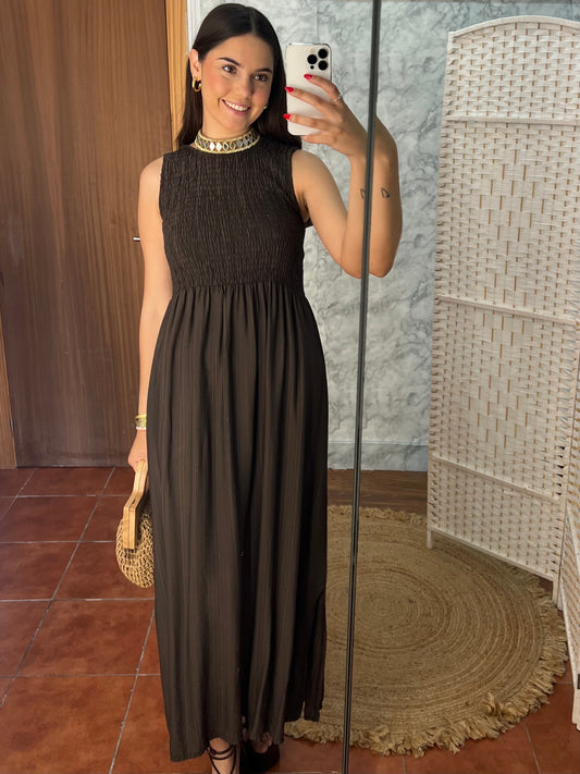 Vestido panel de abeja