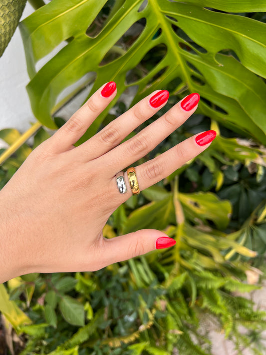 Anillo acero inoxidable