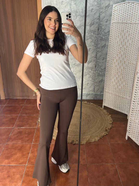 Leggings Barbie campana marrón