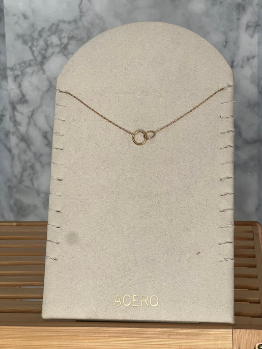 Colgante karma acero inoxidable