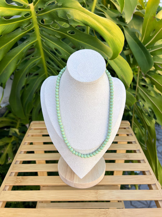 Collar mini bolas agua