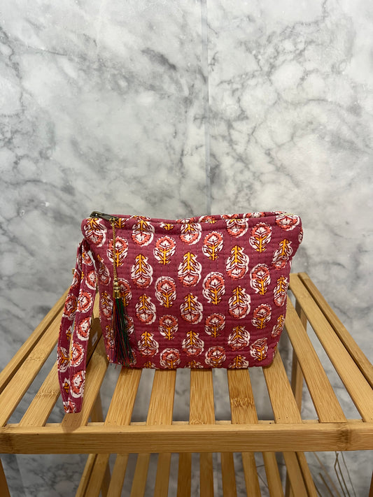 Neceser clásico estampado