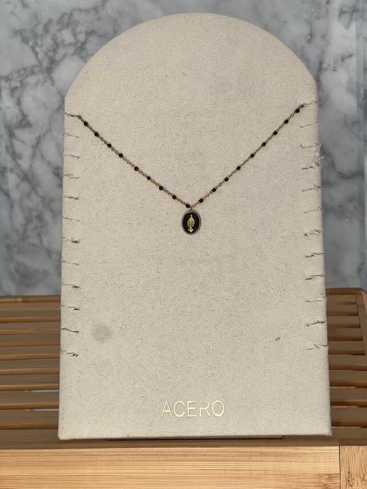 Colgante virgen acero inoxidable