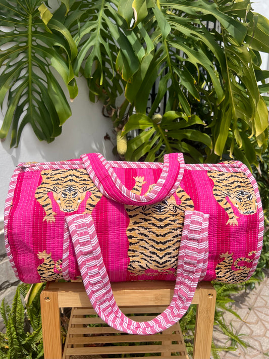 Bolso de viaje estampado