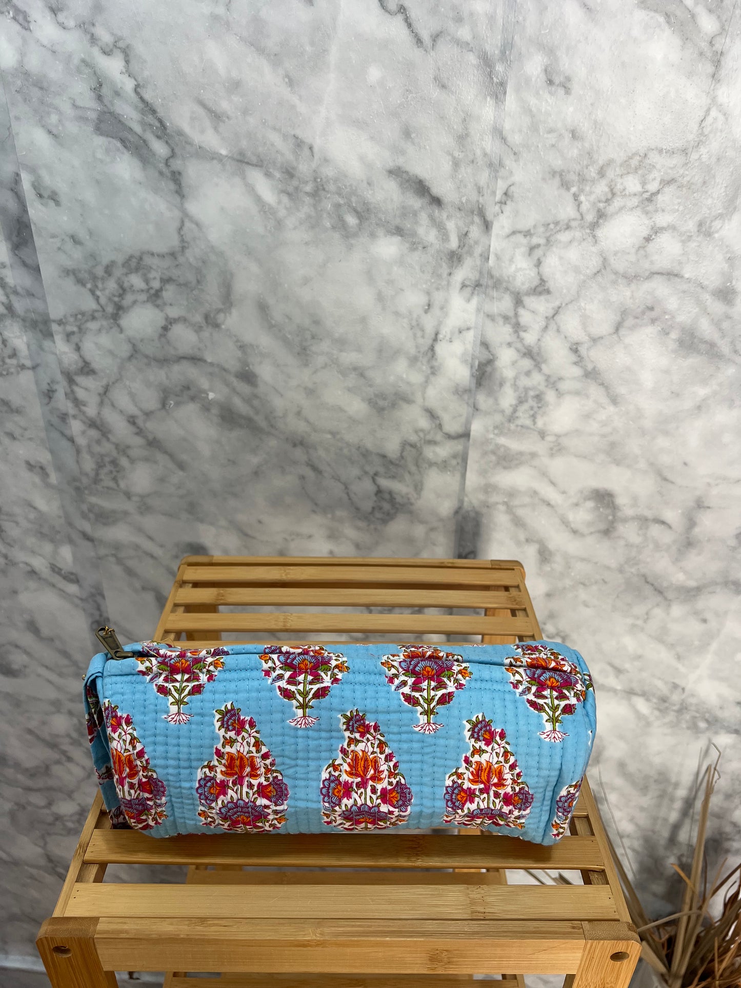 Maxi estuche acolchado estampado