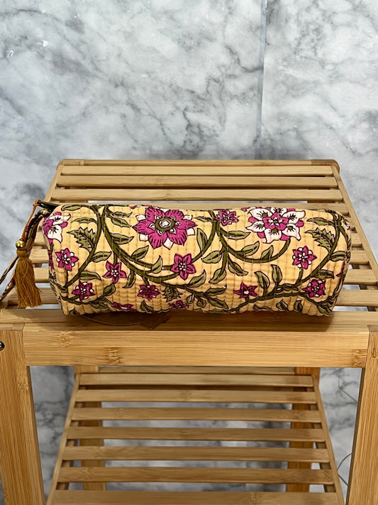 Estuche mini acolchado estampado