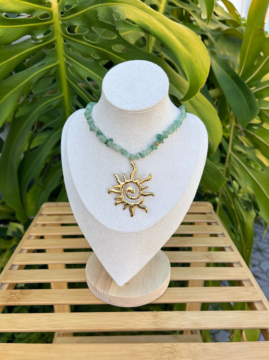 Colgante corales charm sol