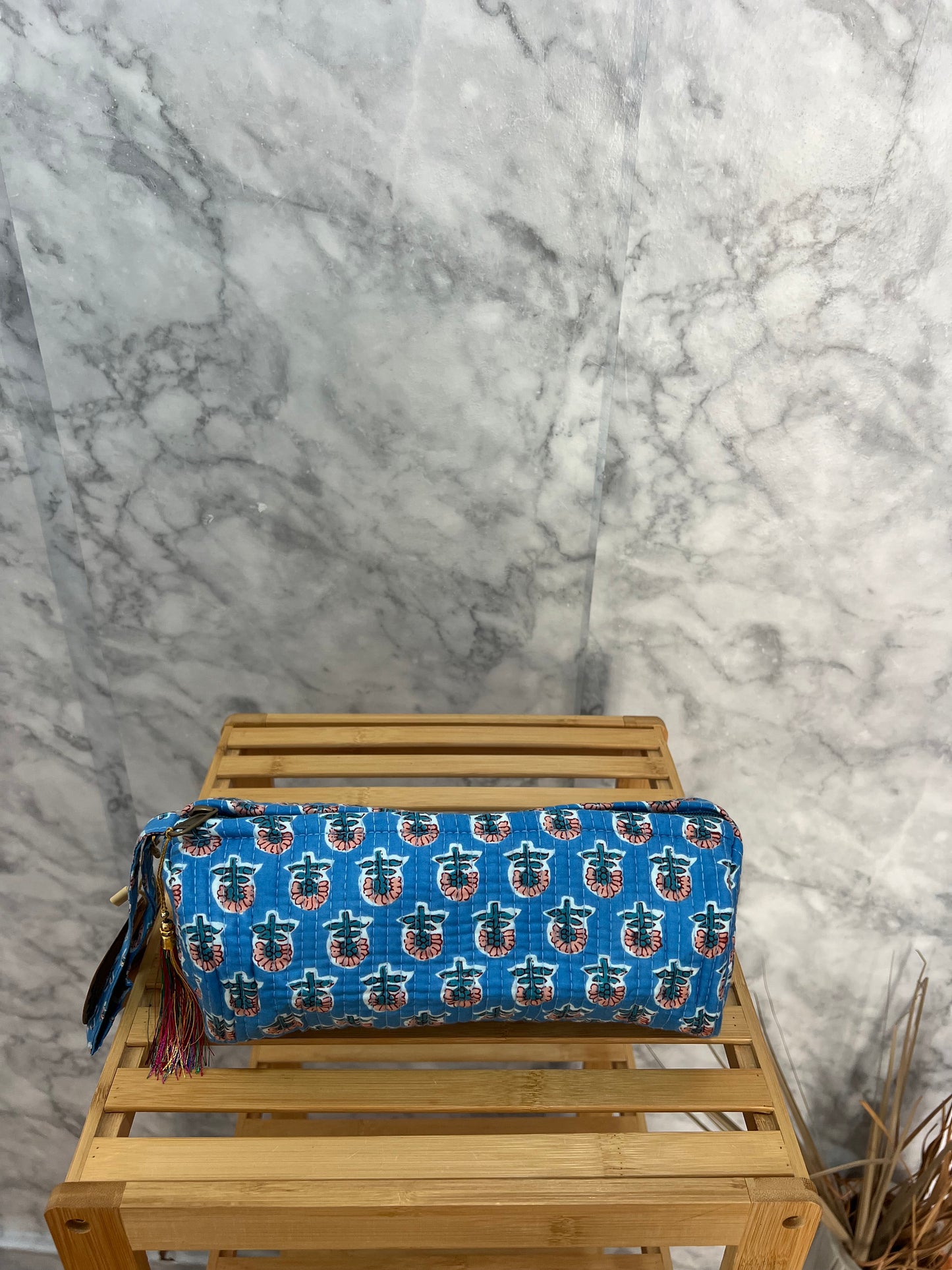 Maxi estuche acolchado estampado