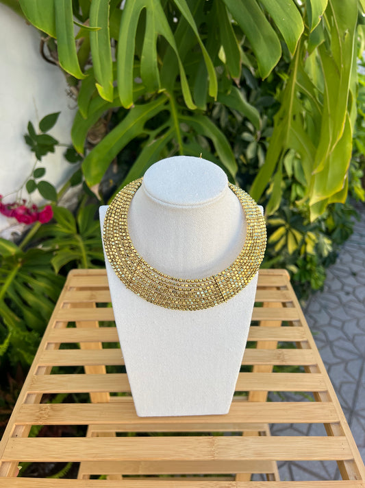 Chocker dorado