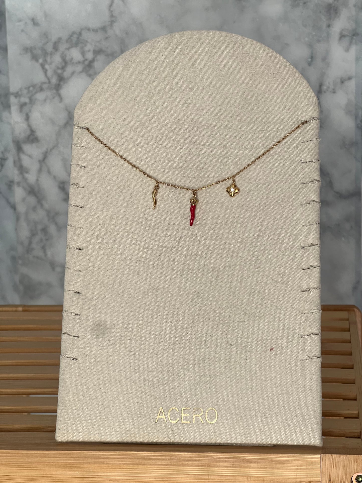 Colgante pepper acero inoxidable