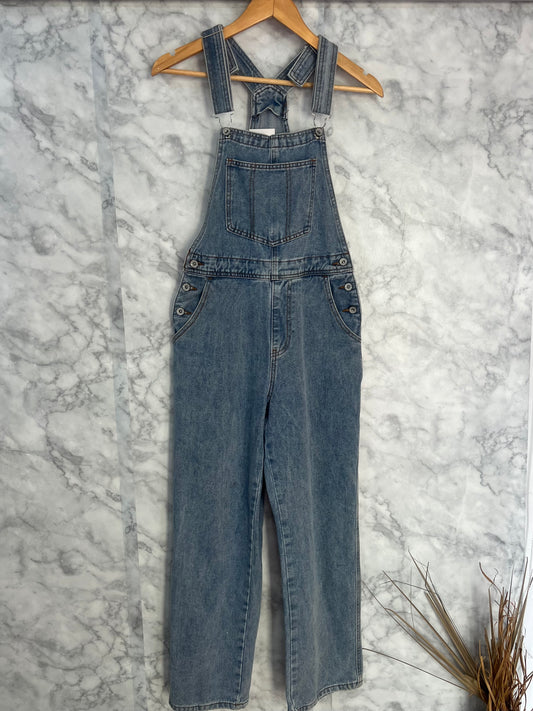 Peto denim bolsillo delantero