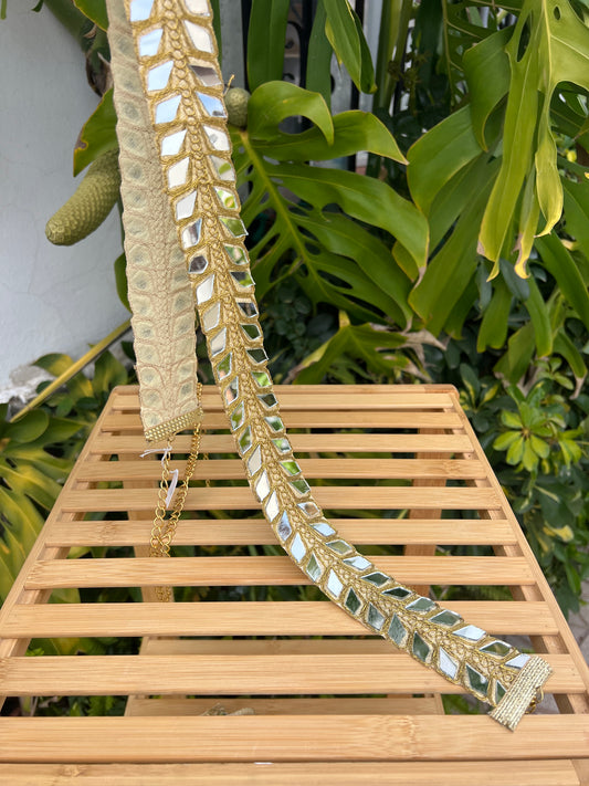 Cinturón espejos ajustable