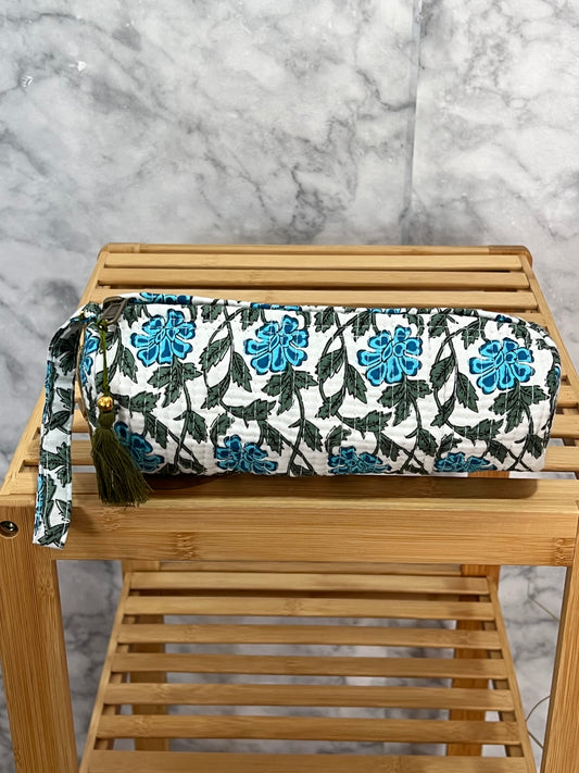 Estuche mini acolchado estampado