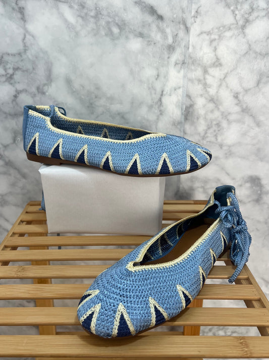Bailarinas crochet combinadas