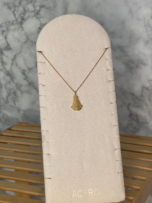 Colgante virgen acero inoxidable