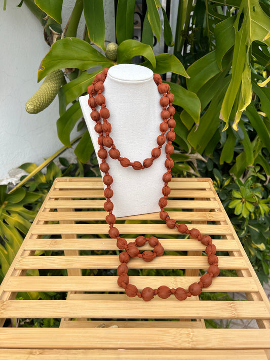 Maxi collar bolas tela caldera