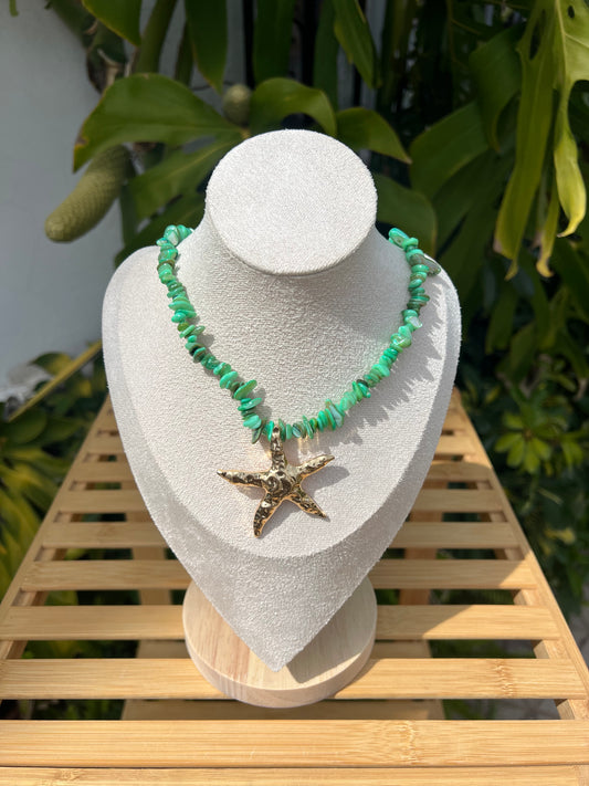 Colgante piedras estrella