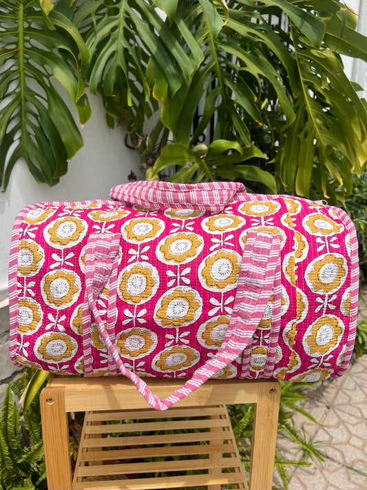 Bolso de viaje estampado
